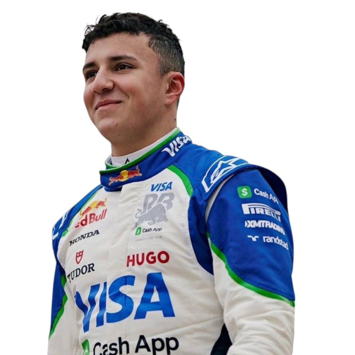 Isac Hadjar 2025 Racing Bulls F1 Race Suit - Reaxion Racegear image 1