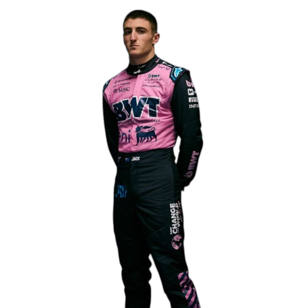Jack Doohan BWT Alpine 2025 F1 Race Suit - Reaxion Racegear image 3