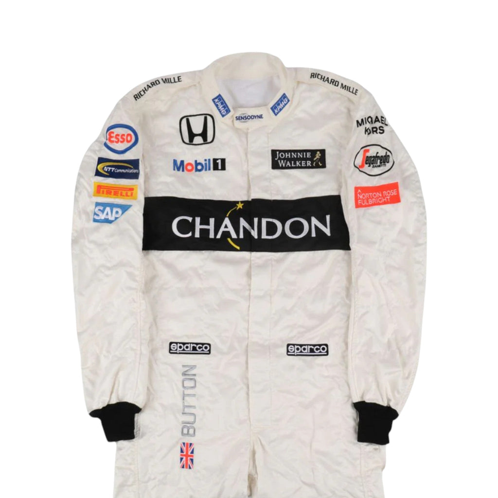 Jenson Button 2016 Mclaren F1 Race Suit - Reaxion Racegear image 1