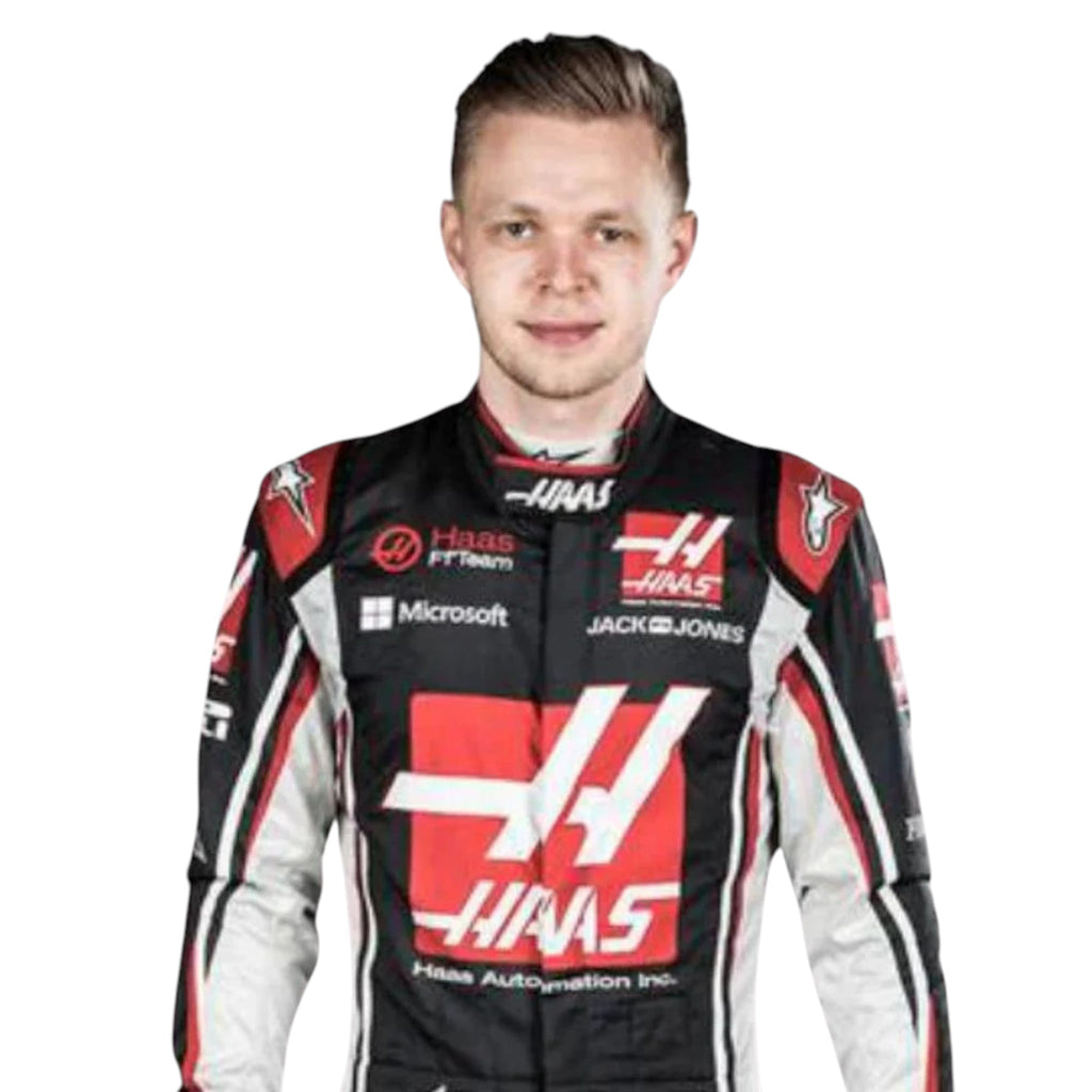 Kevin Magnussen 2018 Haas F1 Race Suit - Reaxion Racegear image 2