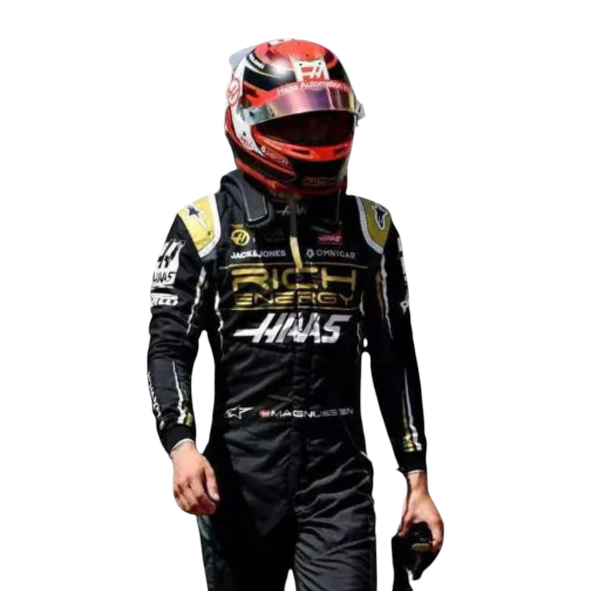 Kevin Magnussen 2019 Haas F1 Race Suit - Reaxion Racegear image 3
