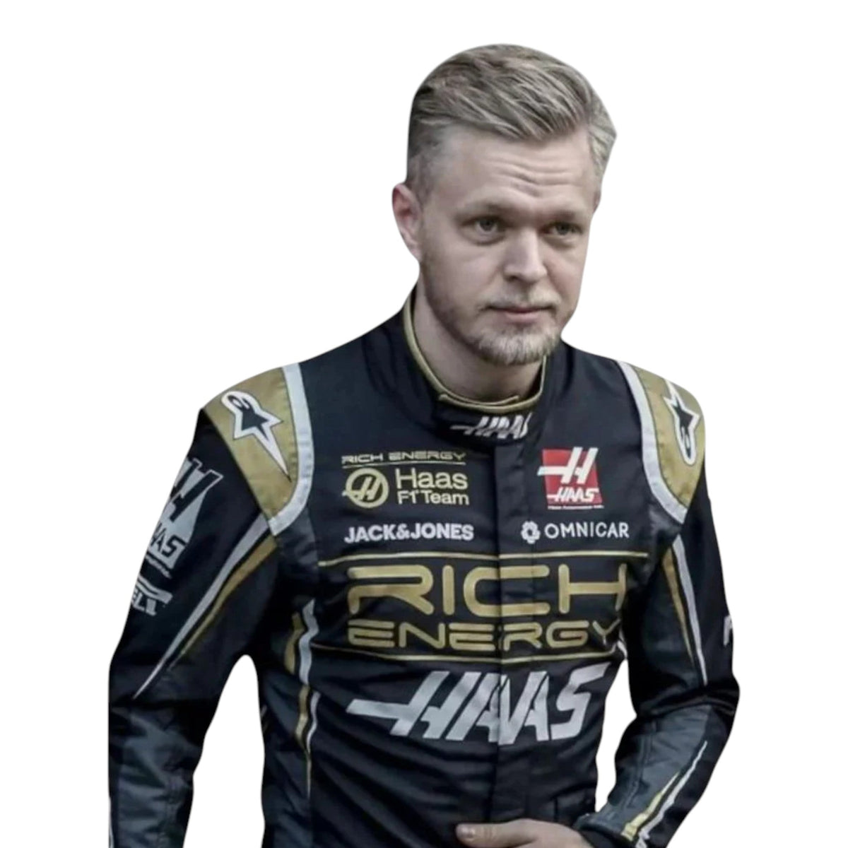 Kevin Magnussen 2019 Haas F1 Race Suit - Reaxion Racegear image 4