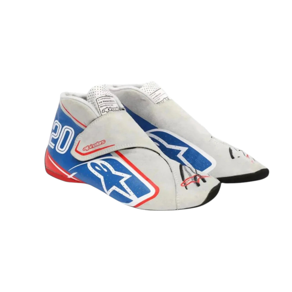 Kevin Magnussen 2022 Haas Italian GP Special Edition F1 Racing Shoes - Reaxion Racegear image 1