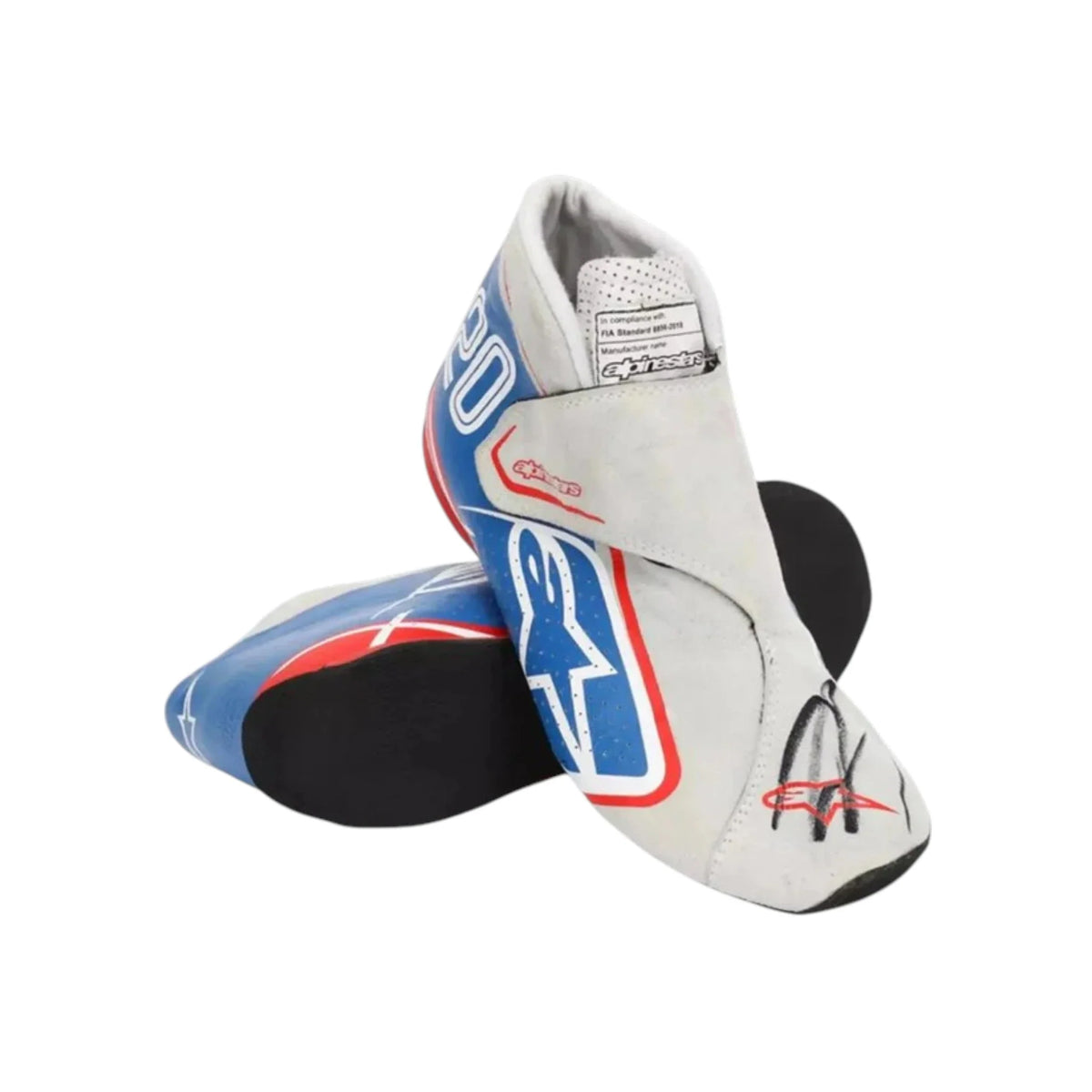 Kevin Magnussen 2022 Haas Italian GP Special Edition F1 Racing Shoes - Reaxion Racegear image 4