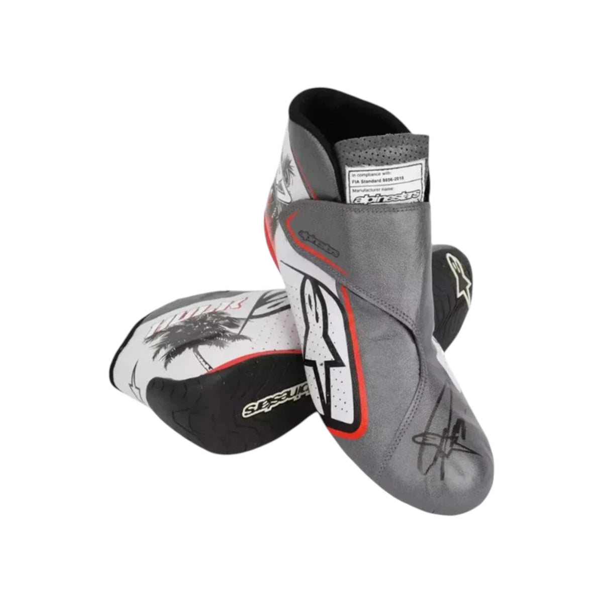 Kevin Magnussen 2023 Haas Miami GP F1 Racing Shoes - Reaxion Racegear image 3