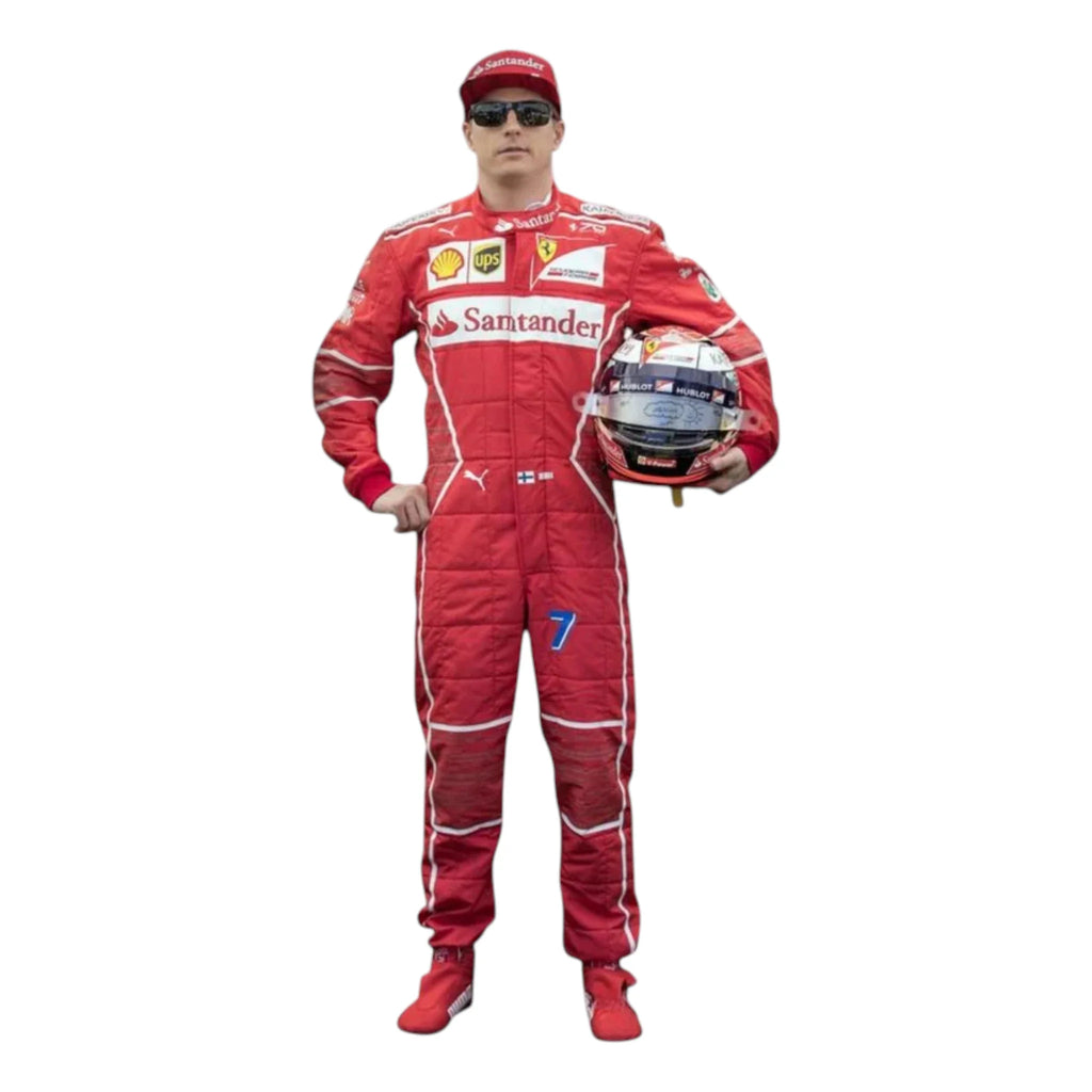Kimi Raikkonen 2017 Ferrari F1 Racing Suit - Reaxion Racegear image 2