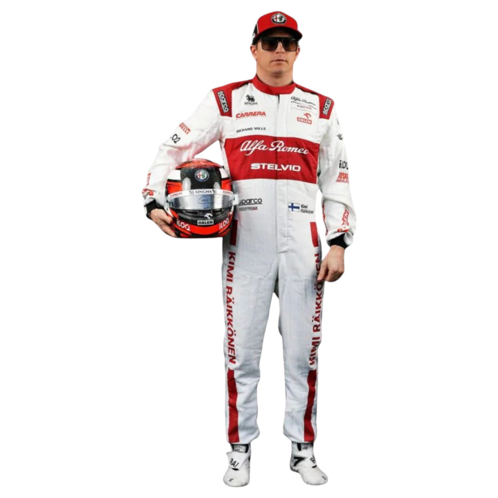 Kimi Räikkönen 2020 Alfa Romeo F1 Race Suit - Reaxion Racegear image 1