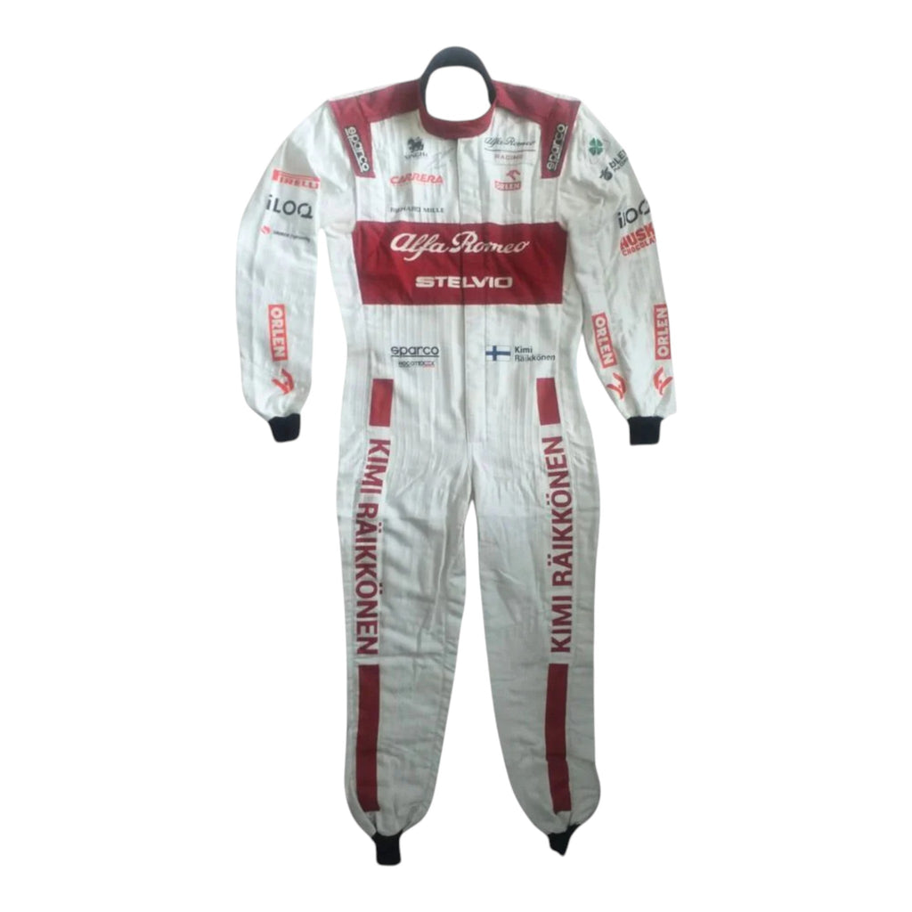 Kimi Räikkönen 2020 Alfa Romeo F1 Race Suit - Reaxion Racegear image 2