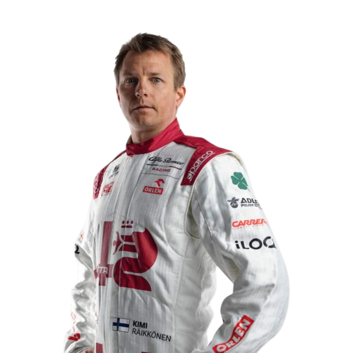 Kimi Räikkönen 2021 Alfa Romeo F1 Race Suit - Reaxion Racegear image 6