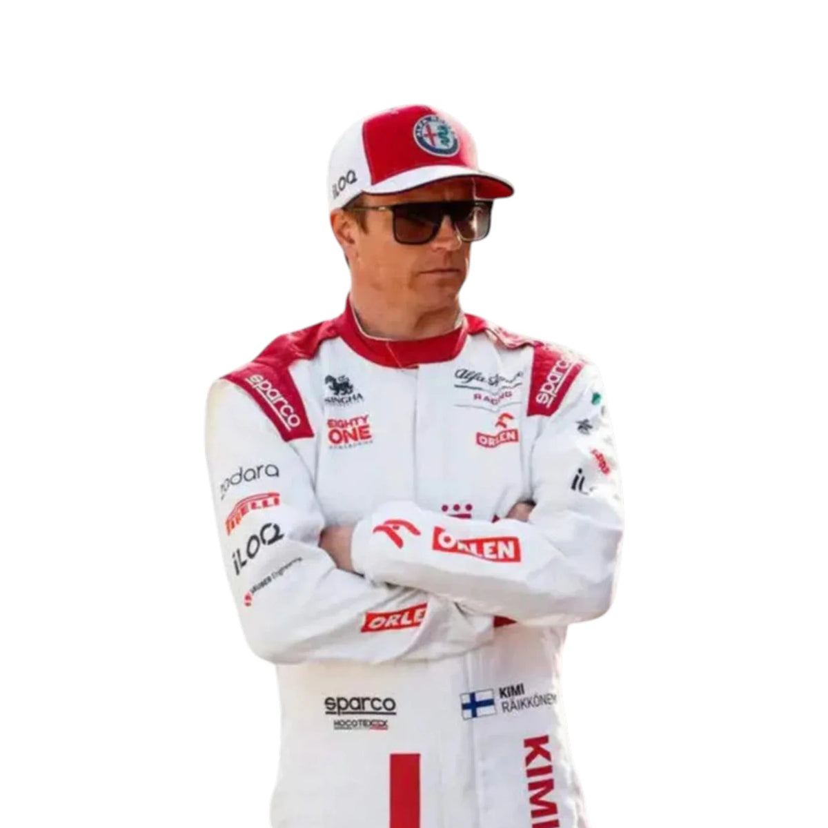 Kimi Räikkönen 2021 Alfa Romeo F1 Race Suit - Reaxion Racegear image 7