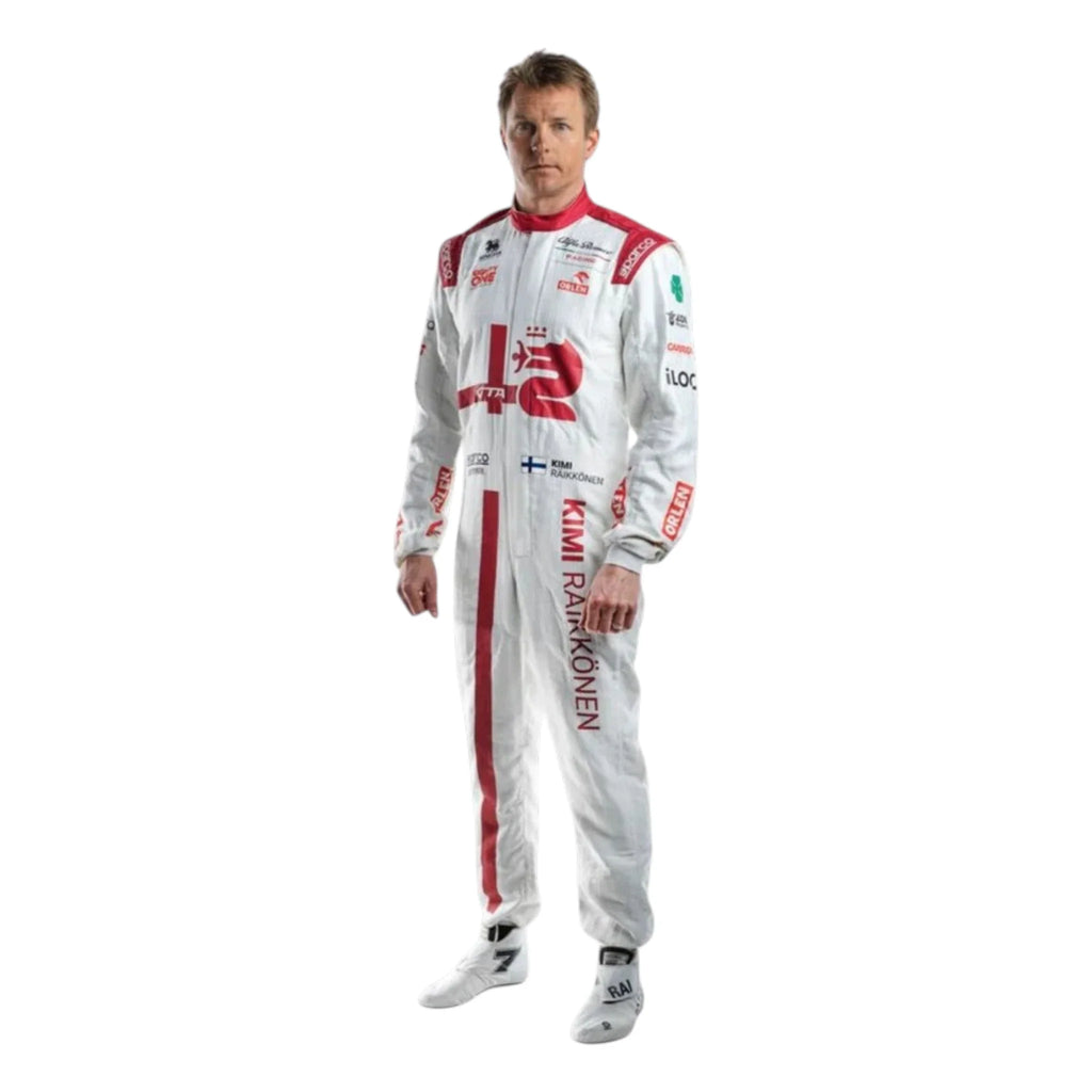 Kimi Räikkönen 2021 Alfa Romeo F1 Race Suit - Reaxion Racegear image 1