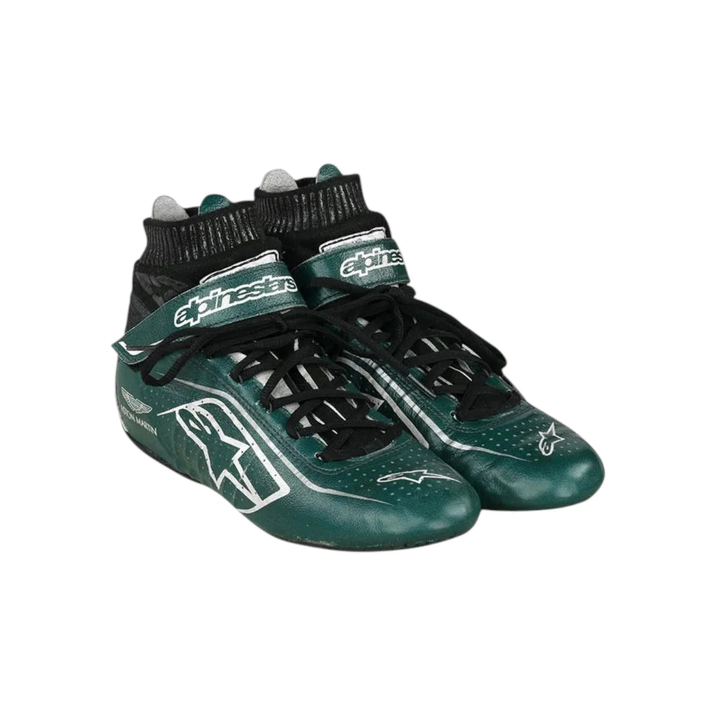 Lance Stroll 2021 Aston Martin F1 Racing Shoes - Reaxion Racegear image 1