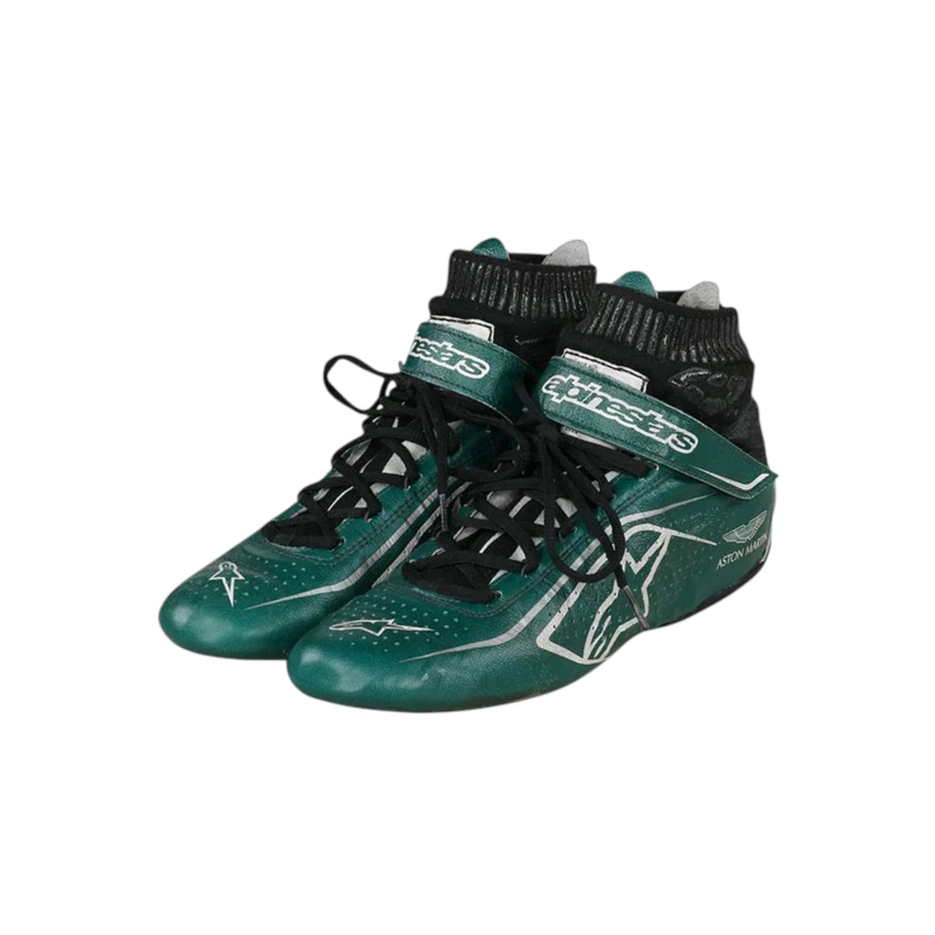 Lance Stroll 2021 Aston Martin F1 Racing Shoes - Reaxion Racegear image 3