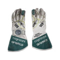 Lance Stroll 2022 Aston Martin Dutch GP F1 Racing Gloves - Reaxion Racegear image 1
