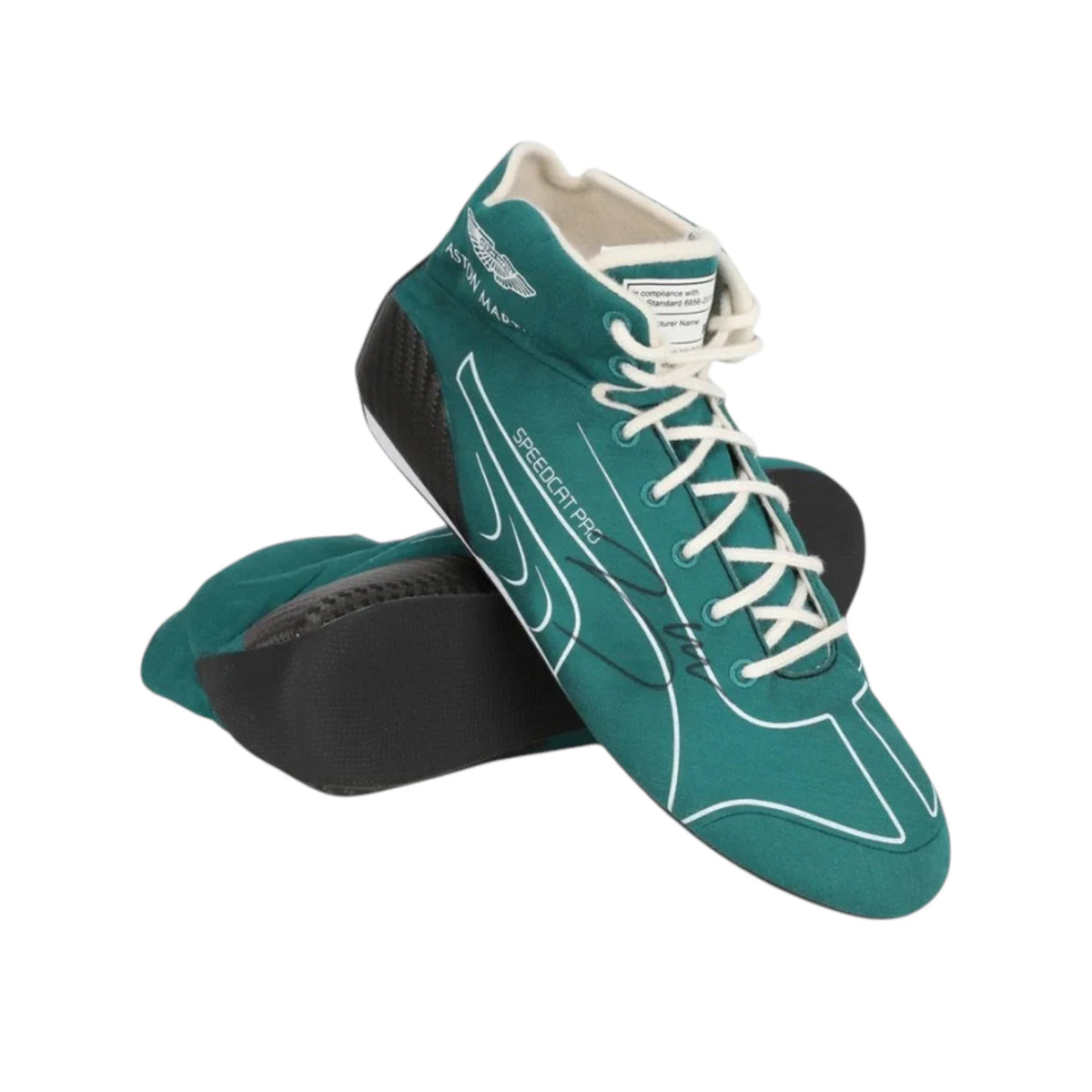 Lance Stroll 2022 Aston Martin Dutch GP F1 Racing Shoes - Reaxion Racegear image 2