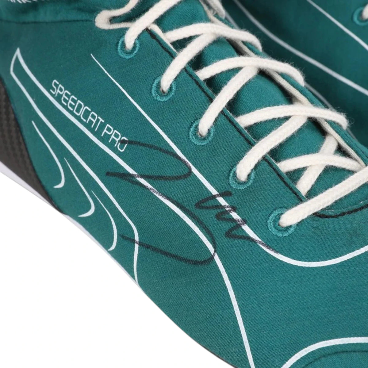 Lance Stroll 2022 Aston Martin Dutch GP F1 Racing Shoes - Reaxion Racegear image 3