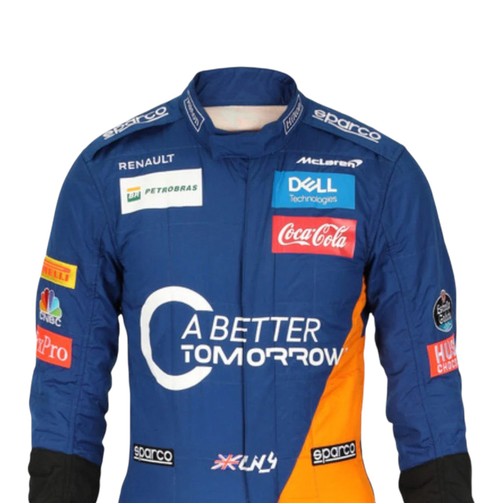 Lando Norris 2019 Mclaren F1 Race Suit - Reaxion Racegear image 2