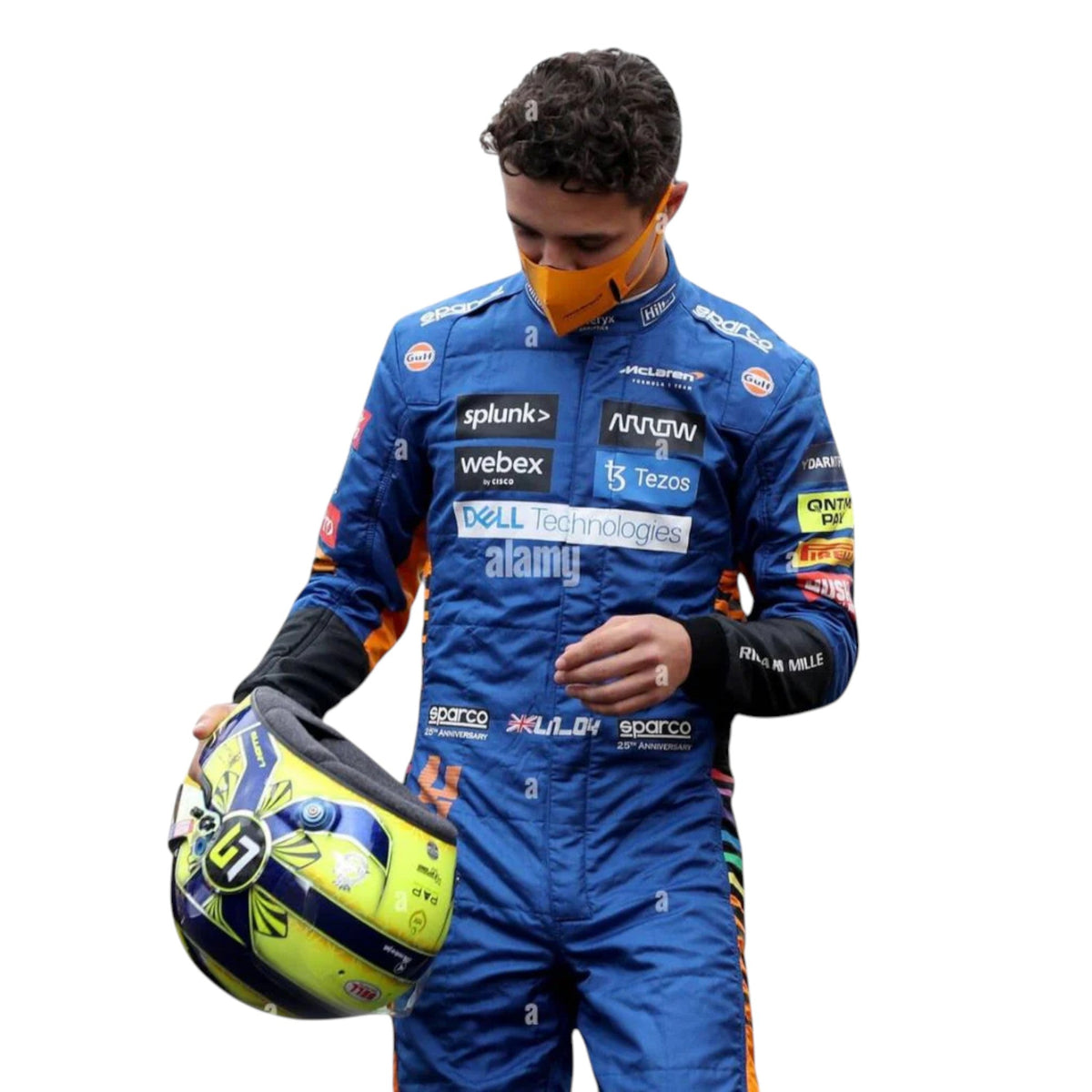 Lando Norris 2021 Mclaren F1 Race Suit - Reaxion Racegear image 3