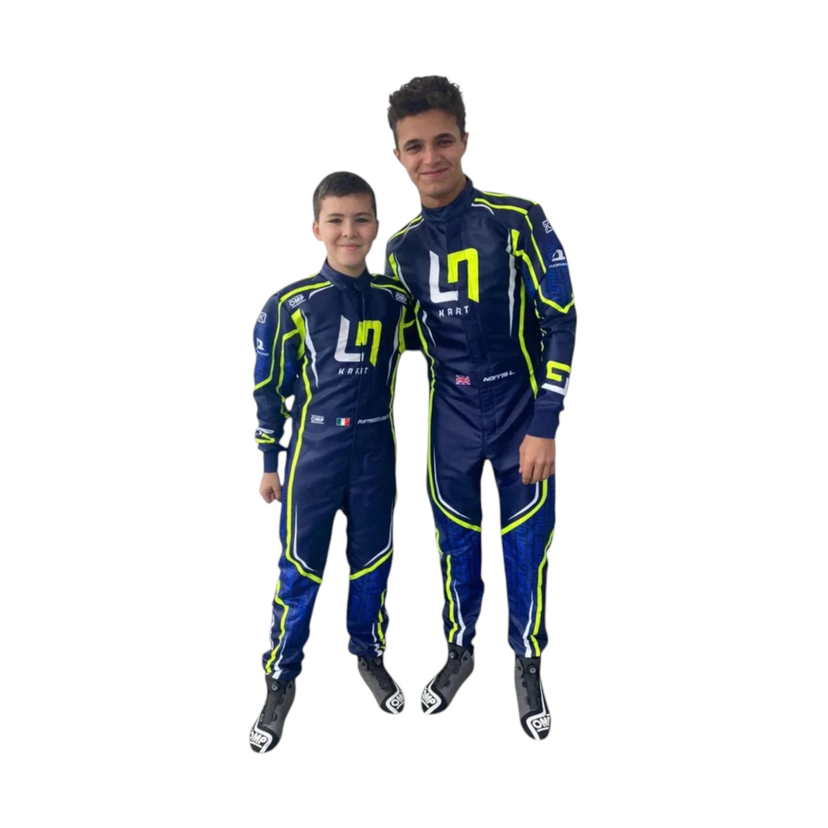 Lando Norris 2022 LN OMP Go Kart Racing Suit - Reaxion Racegear image 4