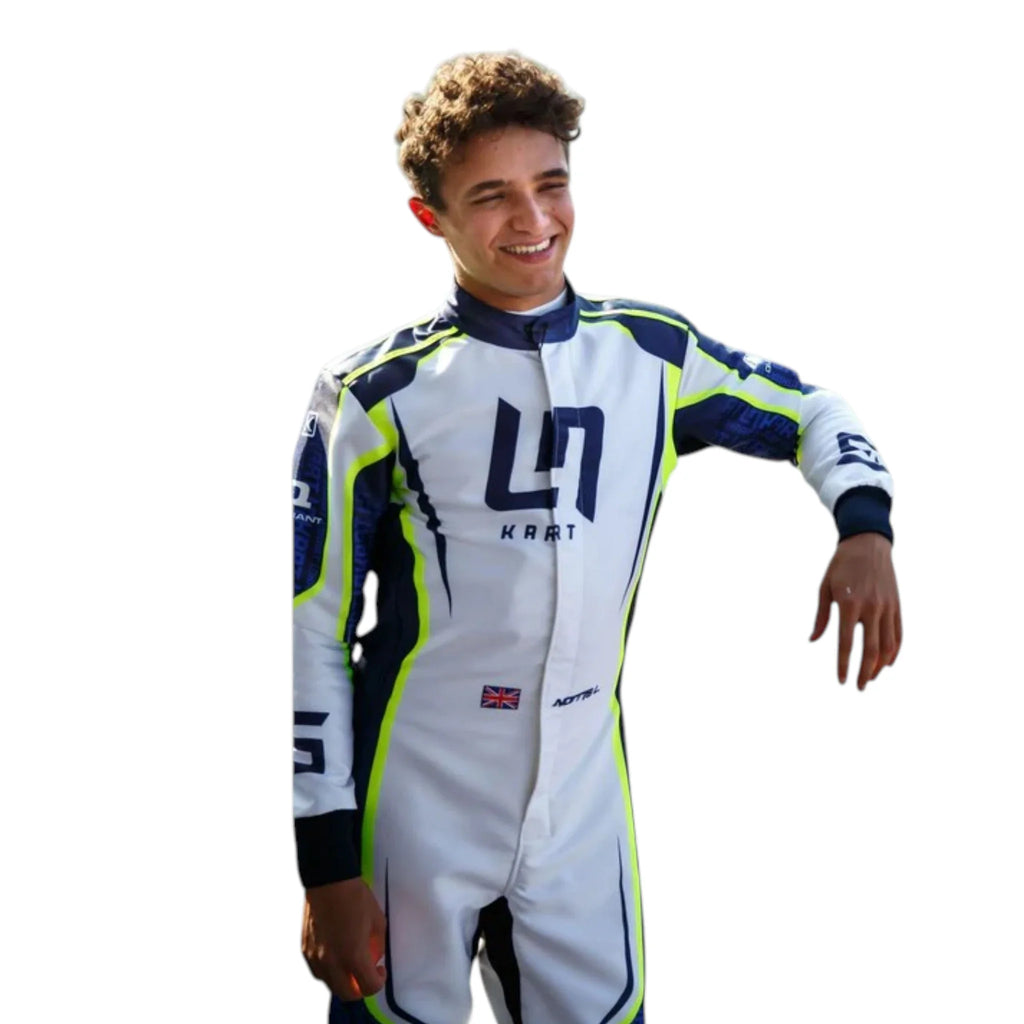Lando Norris 2022 LN OMP Go Kart Racing Suit Overall - Reaxion Racegear image 3