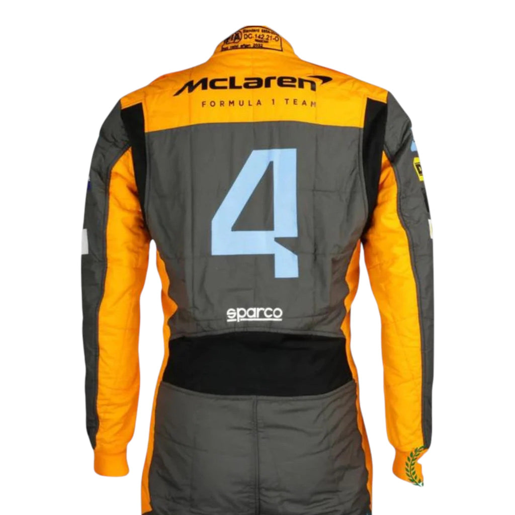 Lando Norris 2022 Mclaren F1 Race Suit - Reaxion Racegear image 3