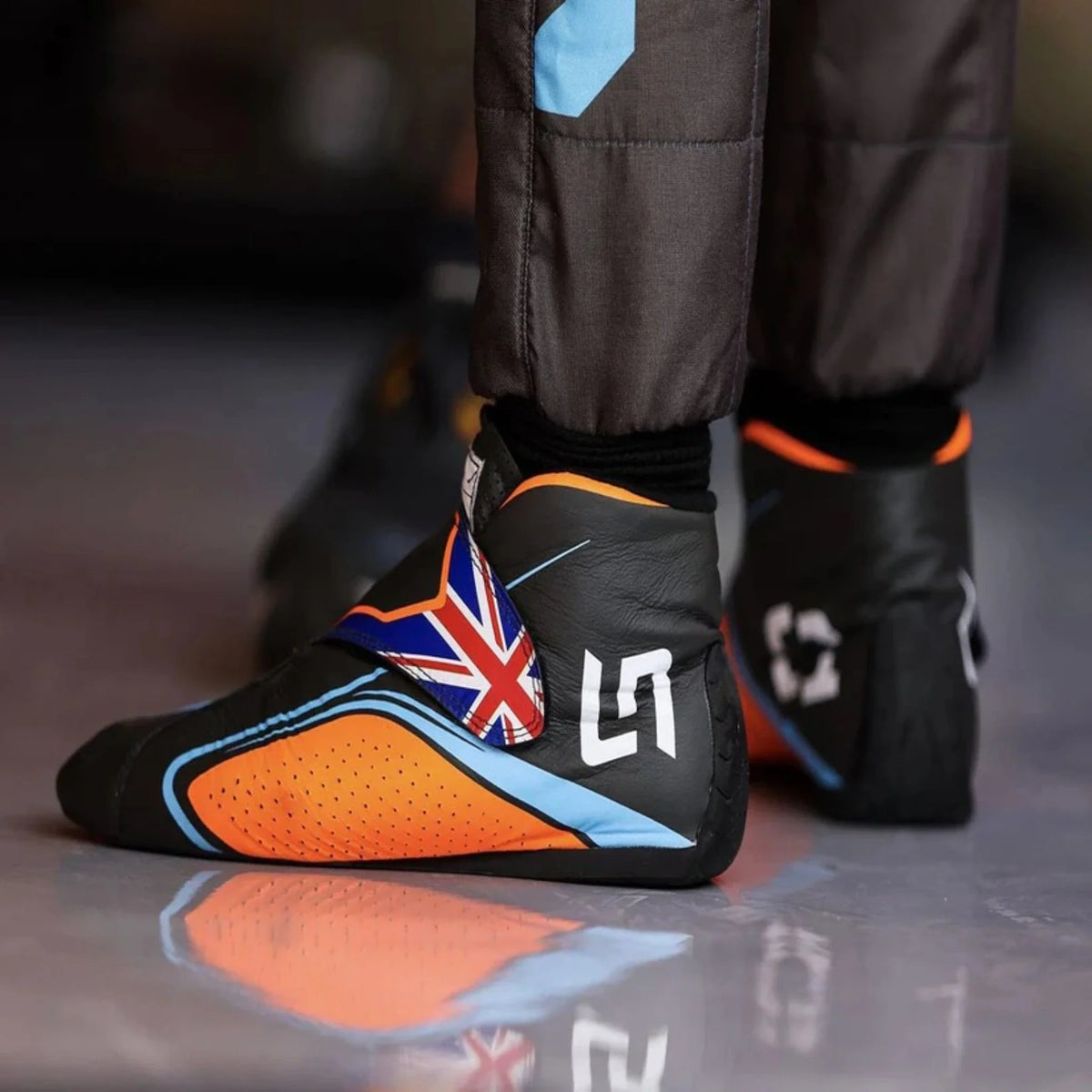 Lando Norris 2022 Mclaren F1 Racing Shoes - Reaxion Racegear image 2