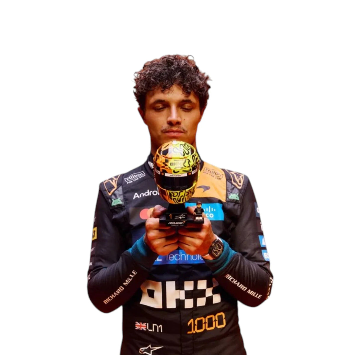 Lando Norris 2026 McLaren 1000th Monaco GP F1 Race Suit - Reaxion Racegear image 2