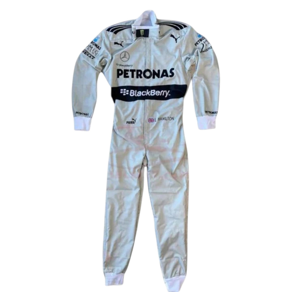 Lewis Hamilton 2013 Mercedes Petronas F1 Race Suit - Reaxion Racegear image 1