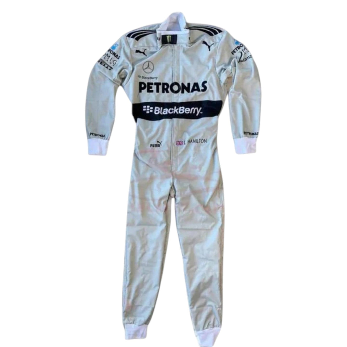 Lewis Hamilton 2013 Mercedes Petronas F1 Race Suit - Reaxion Racegear image 1