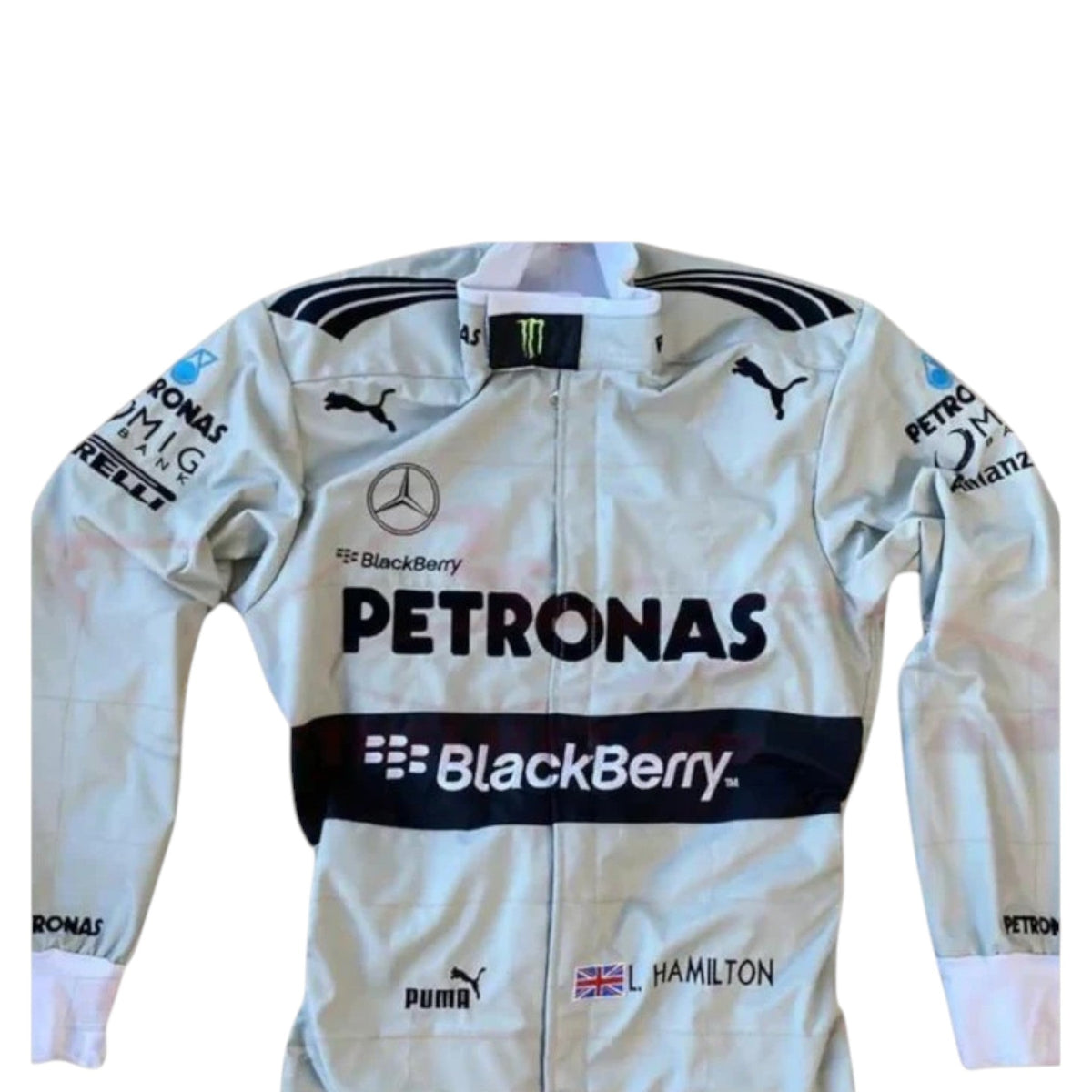 Lewis Hamilton 2013 Mercedes Petronas F1 Race Suit - Reaxion Racegear image 3