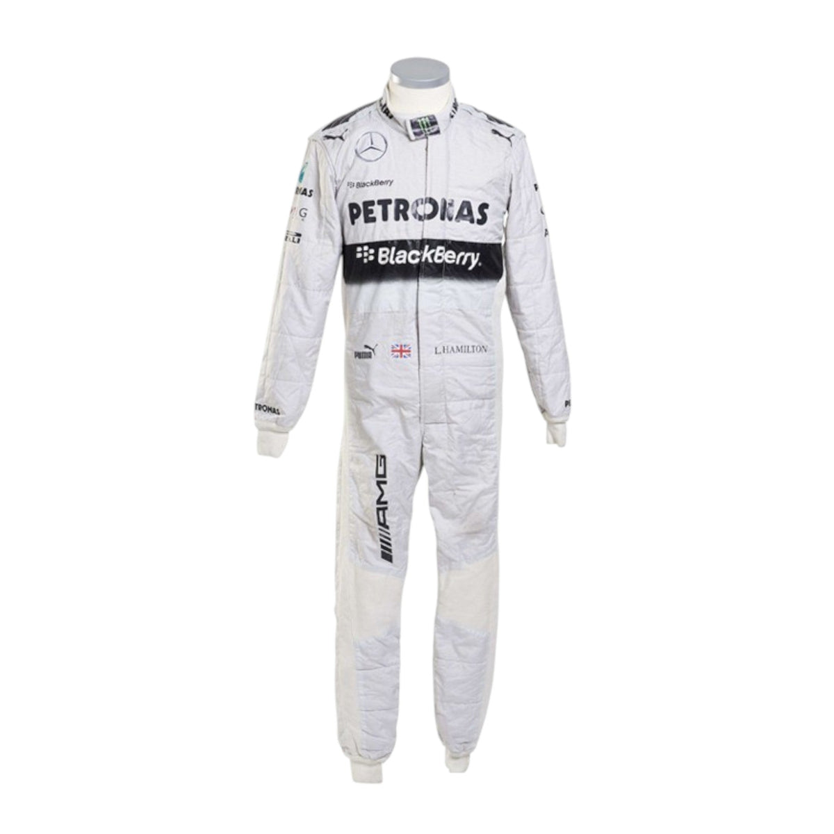 Lewis Hamilton 2014 Mercedes-AMG Petronas F1 Race Suit - Reaxion Racegear image 2