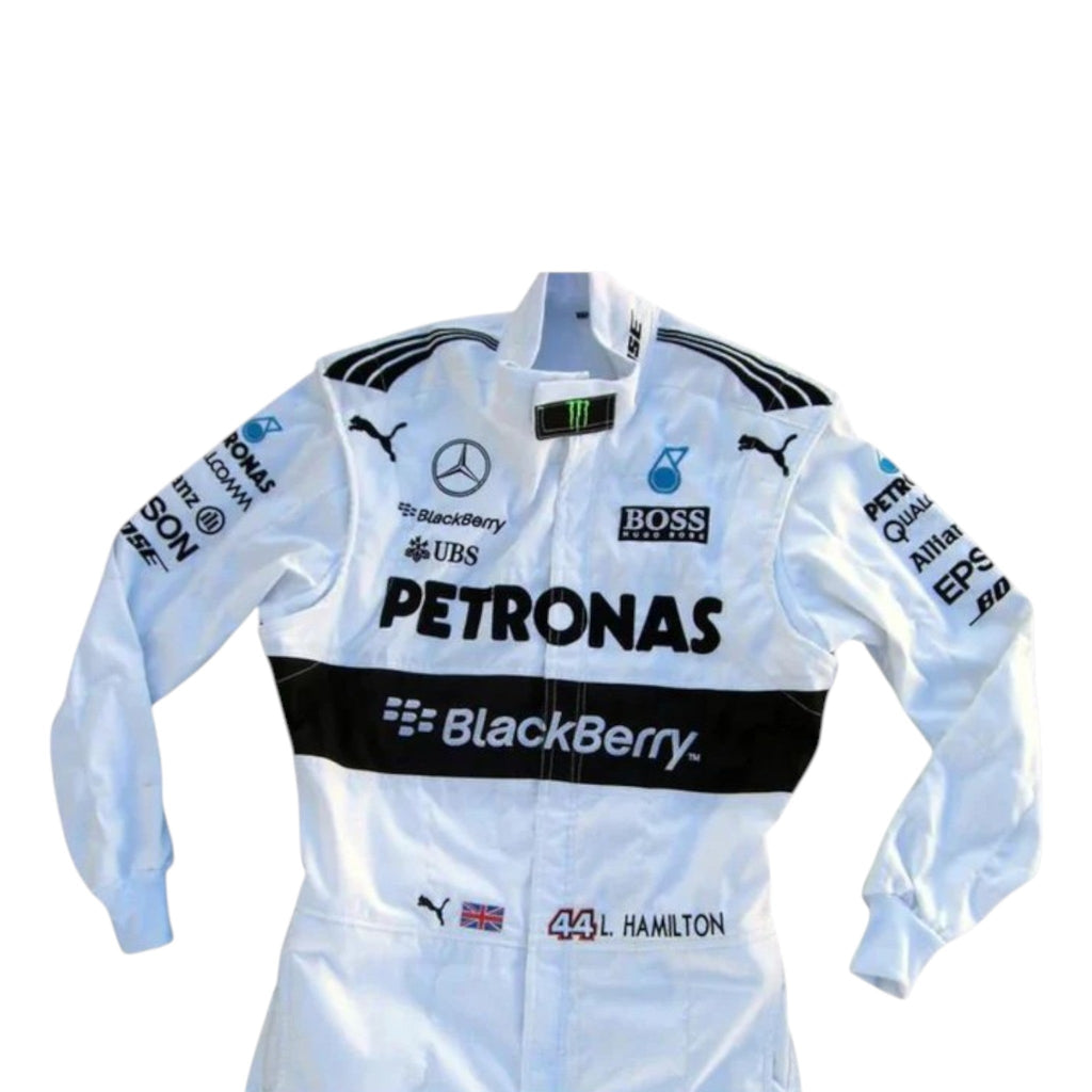 Lewis Hamilton 2015 Mercedes Petronas F1 Race Suit - Reaxion Racegear image 2