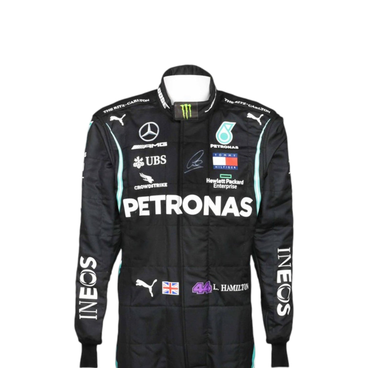 Lewis Hamilton 2020 Mercedes AMG Petronas F1 Race Suit - Reaxion Racegear image 1