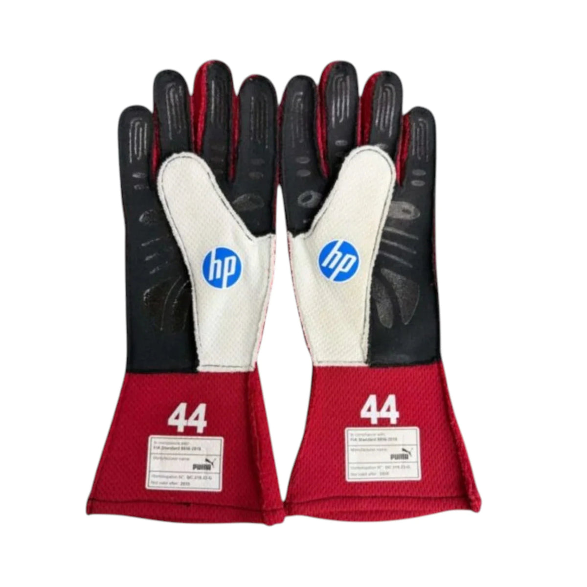 Lewis Hamilton 2025 Ferrari F1 Racing Gloves - Reaxion Racegear image 3