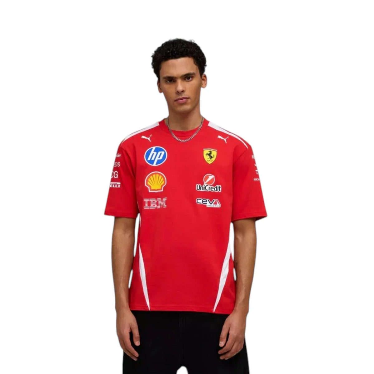 Lewis Hamilton 2025 Ferrari F1 Racing T-Shirt - Reaxion Racegear image 5