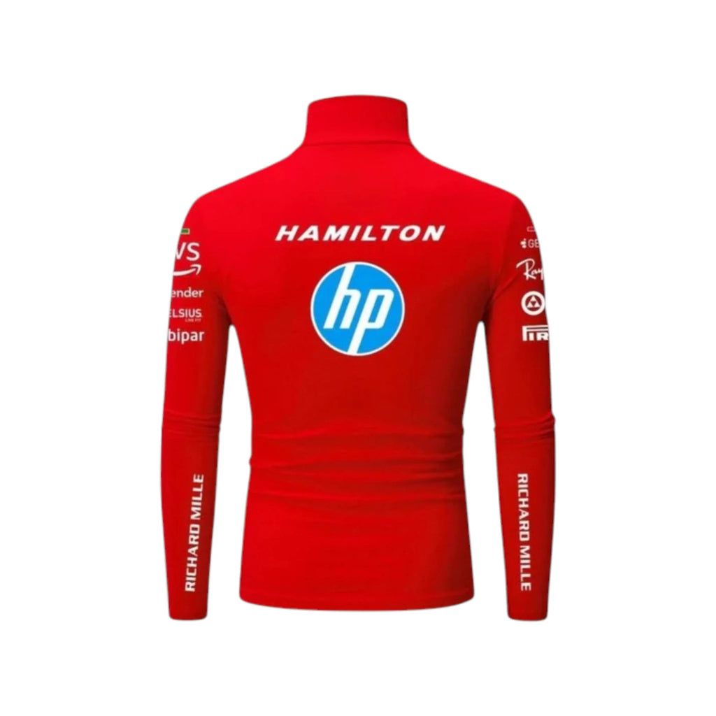 Lewis Hamilton 2025 Ferrari F1 Undershirt (Red) - Reaxion Racegear image 2