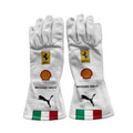 Lewis Hamilton 2025 Ferrari Monza GP F1 Racing Gloves - Reaxion Racegear image 1