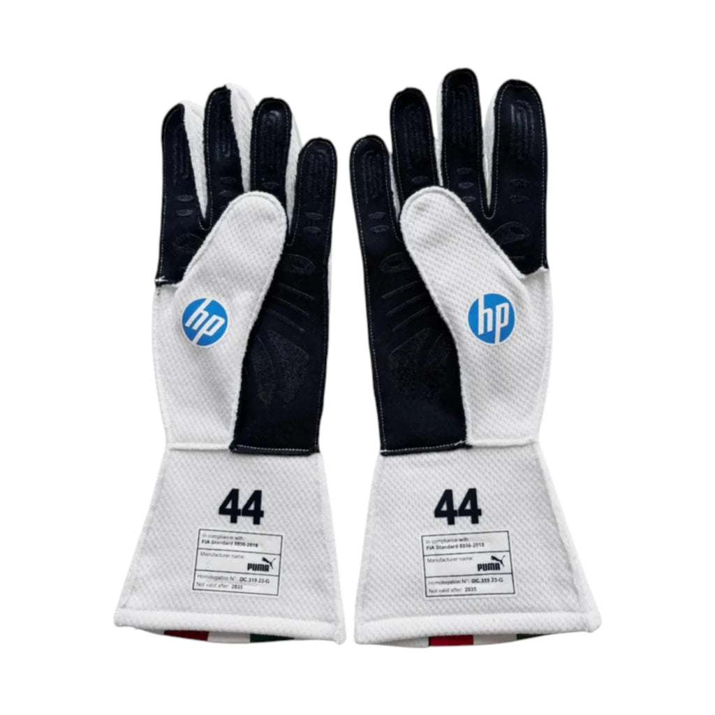 Lewis Hamilton 2025 Ferrari Monza GP F1 Racing Gloves - Reaxion Racegear image 2