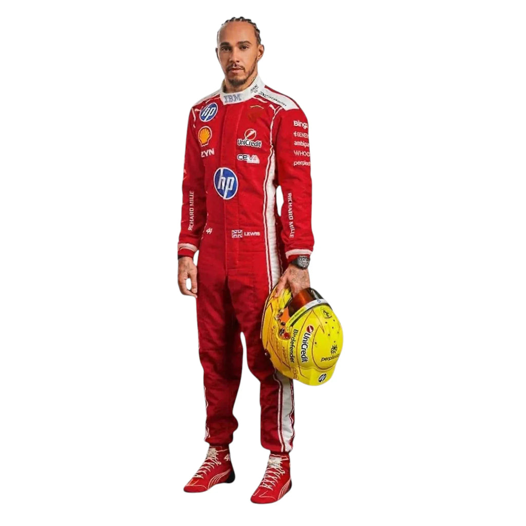 Lewis Hamilton 2026 Ferrari F1 Race Suit - Reaxion Racegear image 1