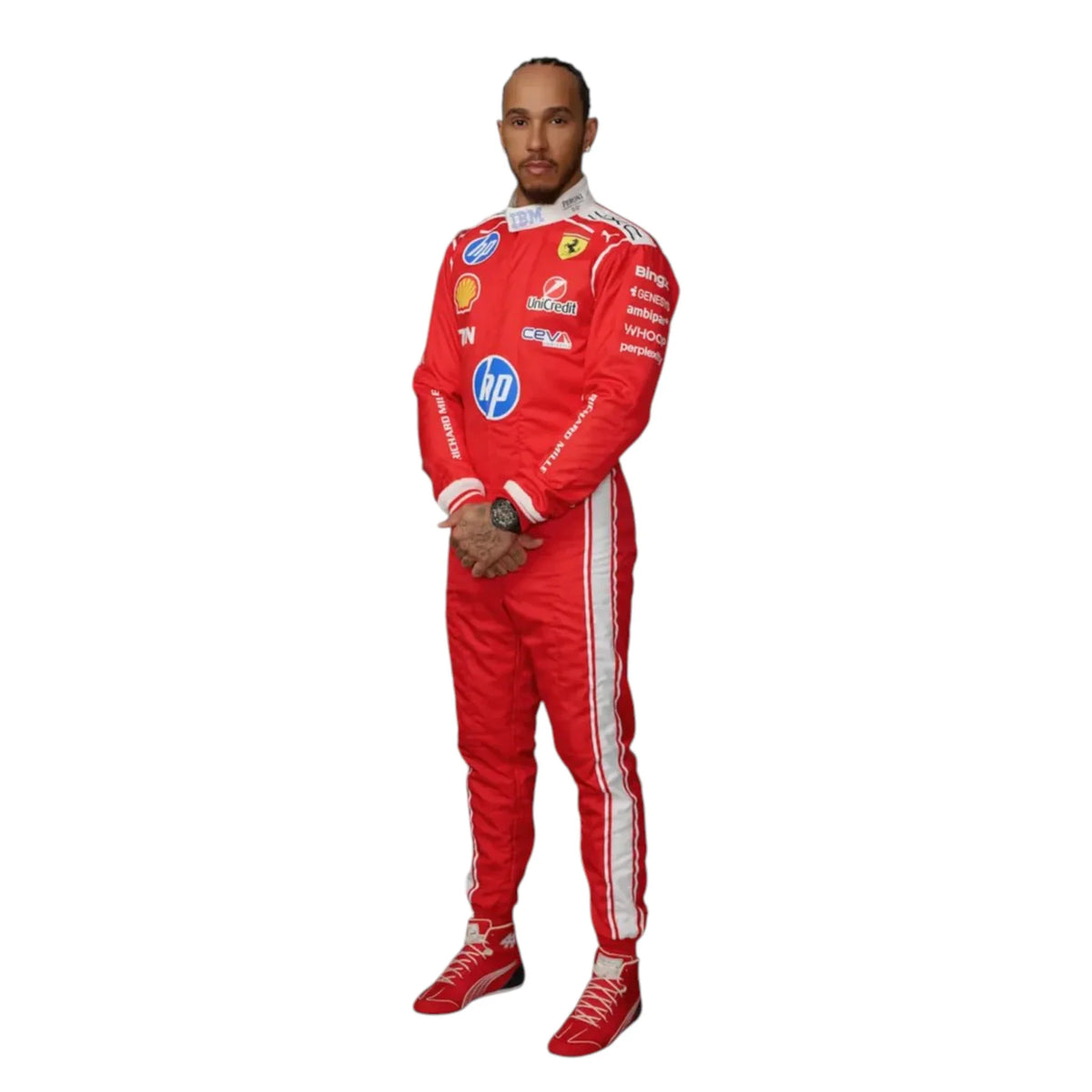 Lewis Hamilton 2026 Ferrari F1 Race Suit - Reaxion Racegear image 2
