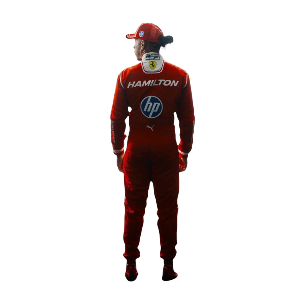 Lewis Hamilton 2026 Ferrari F1 Race Suit - Reaxion Racegear image 3