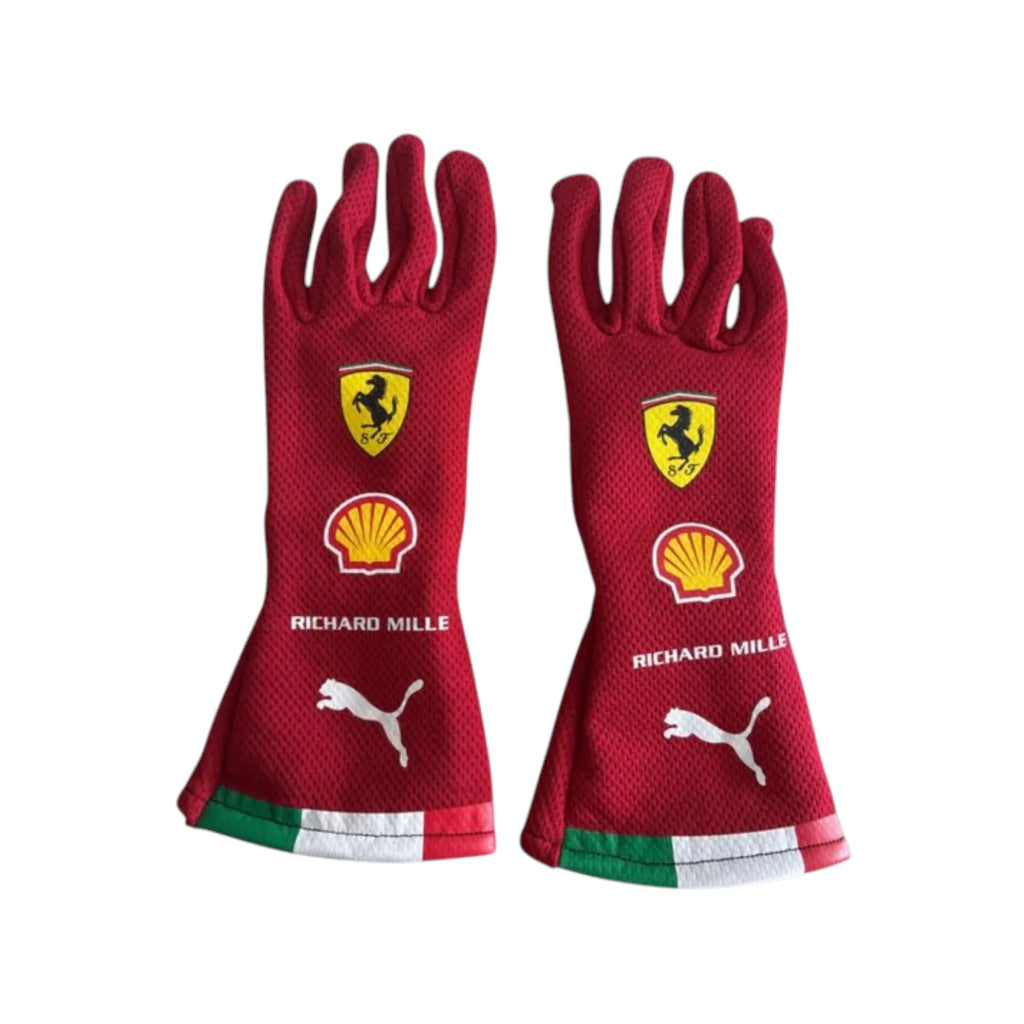 Lewis Hamilton 2026 Ferrari Monaco GP F1 Racing Gloves - Reaxion Racegear image 1