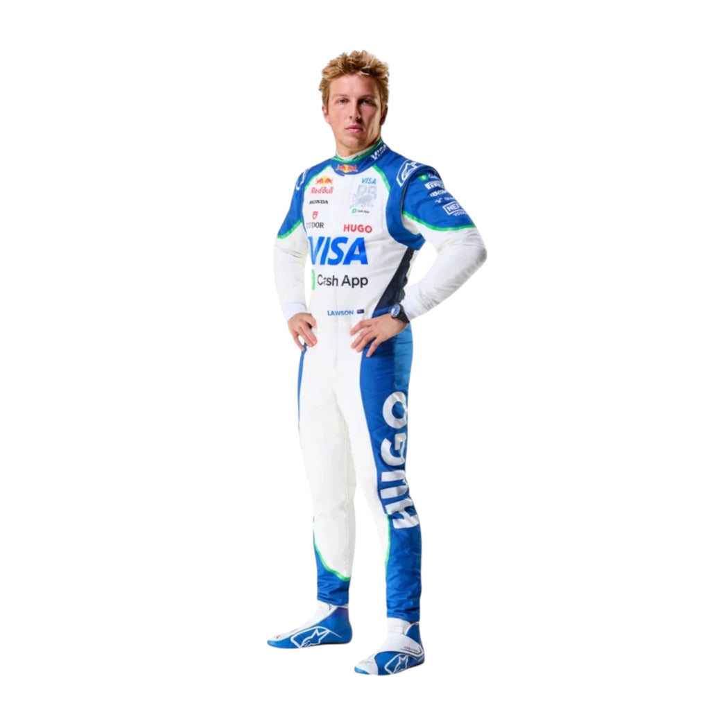 Liam Lawson 2025 Racing Bulls F1 Race Suit - Reaxion Racegear image 4