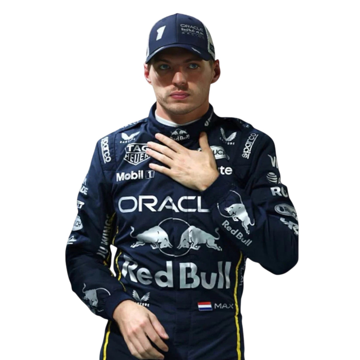 Max Verstappen 2025 Red Bull Las Vegas GP F1 Race Suit - Reaxion Racegear image 2