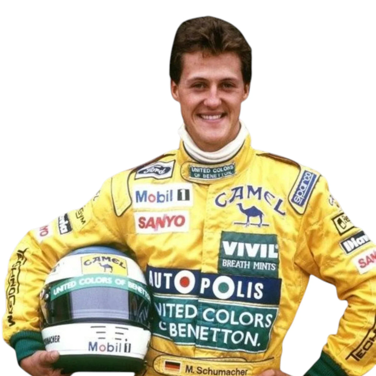 Michael Schumacher 1991 Benetton F1 Racing Suit - Reaxion Racegear image 2