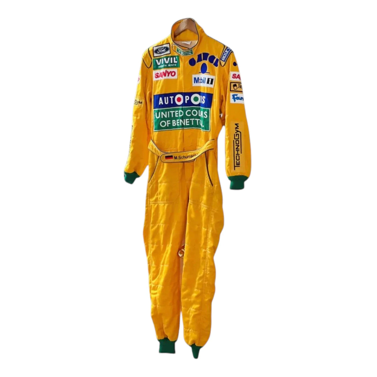 Michael Schumacher 1992 Benetton Belgian GP F1 Racing Suit - Reaxion Racegear image 5