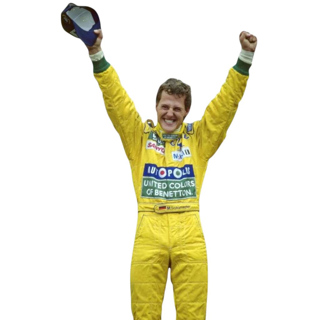Michael Schumacher 1992 Benetton Belgian GP F1 Racing Suit - Reaxion Racegear image 6