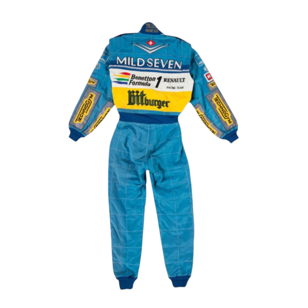 Michael Schumacher 1995 Benetton F1 Racing Suit - Reaxion Racegear image 2