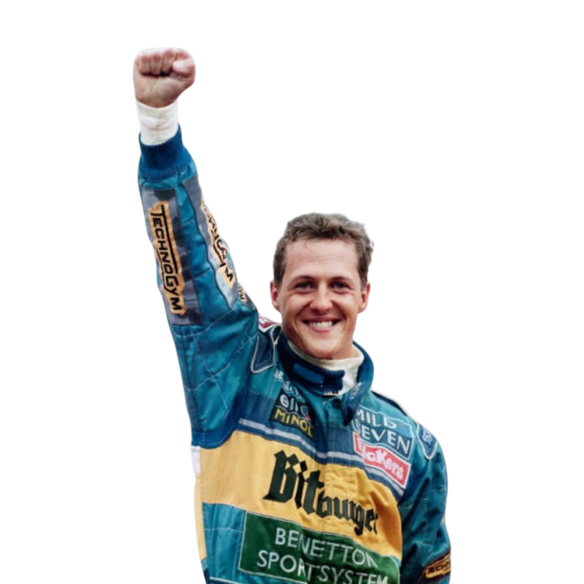 Michael Schumacher 1995 Benetton F1 Racing Suit - Reaxion Racegear image 4