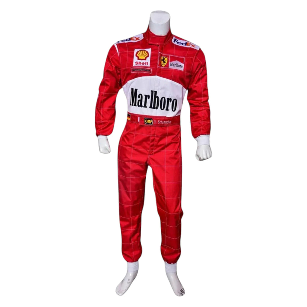 Michael Schumacher 2001 Ferrari Belgian GP F1 Racing Suit - Reaxion Racegear image 1